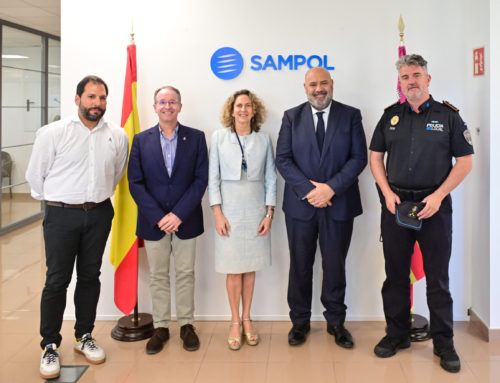 SAMPOL recibe la visita del alcalde de Palma