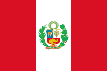 Bandera de peru